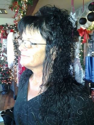Coupe et style réalisés au salon