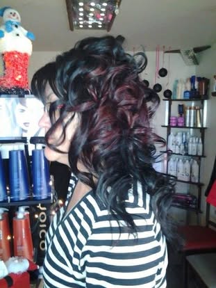 Couleur réalisée au salon